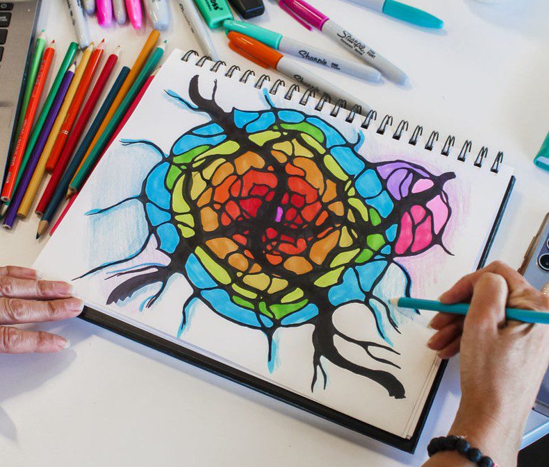 Colour, Reflect, Explore Your Energy: Inspired by the Chakras and Neurographica Art